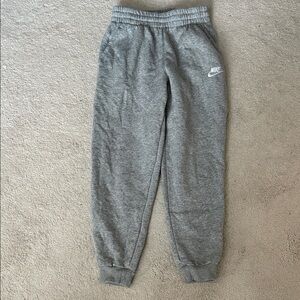 Nike Kids Charcoal Gray Sweatpants